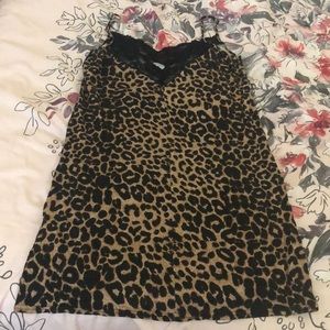 Cheetah lace dress
